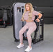 Vogue Triceps Press-Down - Muscle D Fitness - Adjustable Seat - Pin Selectorized - Arm Workout - Sweatfully