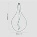 Triple Pendant in Graphite + Voronoi III - Sweatfully