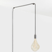 Voronoi III Plug-In Pendant in Graphite - Sweatfully