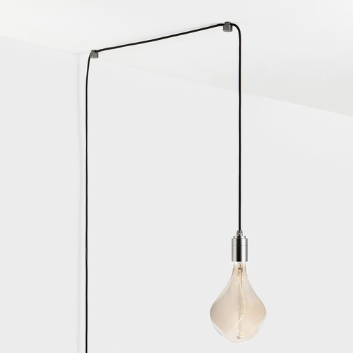 Voronoi II Plug-In Pendant in Graphite - Sweatfully