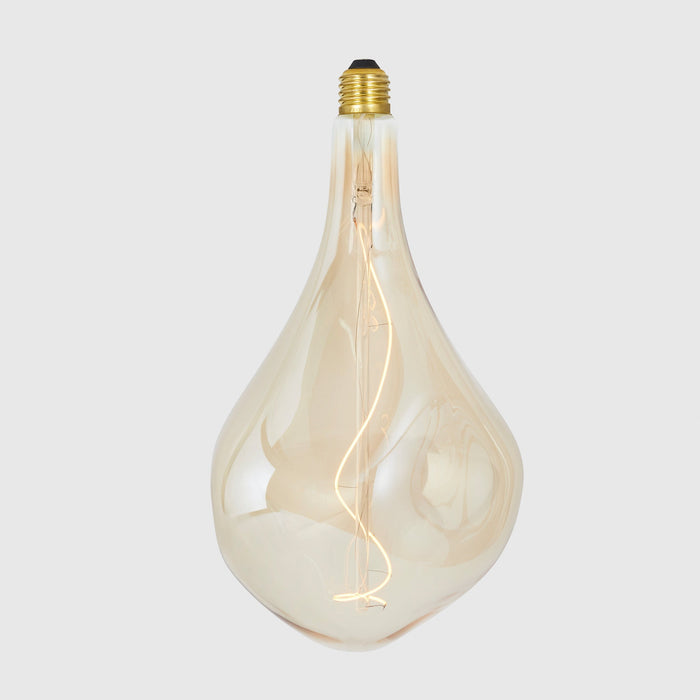 Triple Pendant in Brass + Voronoi III - Sweatfully