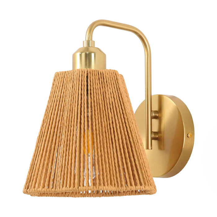 9 Inch Hilda 1-Light Wall Sconce Light - Sweatfully