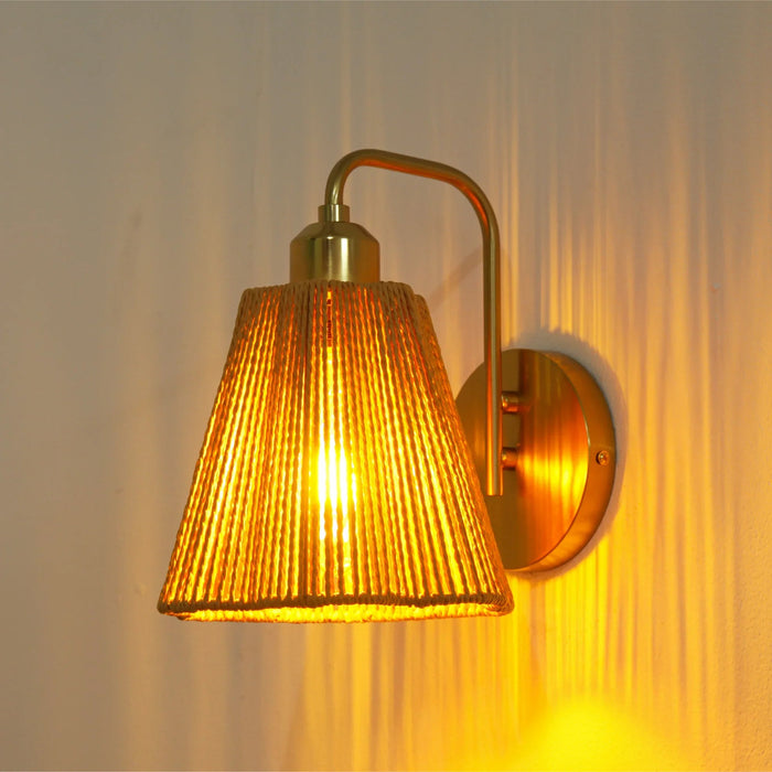 9 Inch Hilda 1-Light Wall Sconce Light - Sweatfully