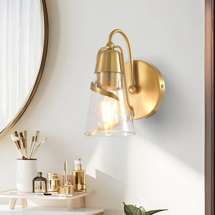 6 Inch Ethel 1-Light Mirror Vanity Light - Sweatfully