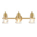 24 Inch Payne 3-Light Mirror Vanity Light - Sweatfully