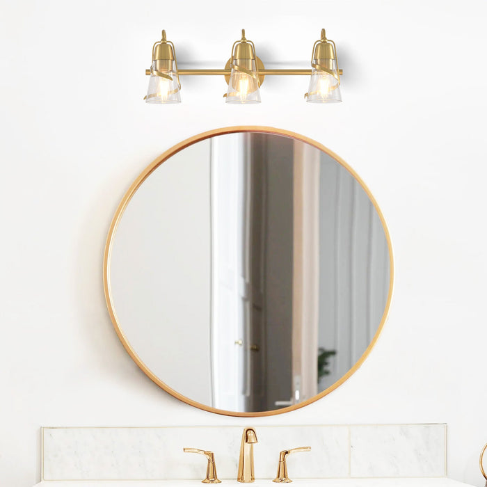24 Inch Payne 3-Light Mirror Vanity Light - Sweatfully