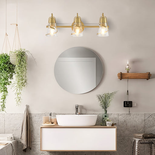 24 Inch Payne 3-Light Mirror Vanity Light - Sweatfully