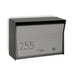 RetroBox Locking Wall Mount Mailbox in JET BLACK - Sweatfully