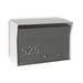 RetroBox Locking Wall Mount Mailbox in ARCTIC WHITE - Sweatfully