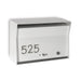 RetroBox Locking Wall Mount Mailbox in ARCTIC WHITE - Sweatfully
