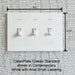 CleanPlate Classic Wall Plate in Midcentury Gold for Toggle Switches - Sweatfully