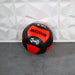 Medicine Ball / Wall Ball - Muscle D Fitness - Heavy Duty Stitching - Multi-Panel Design - 14" Diameter - Sweatfully