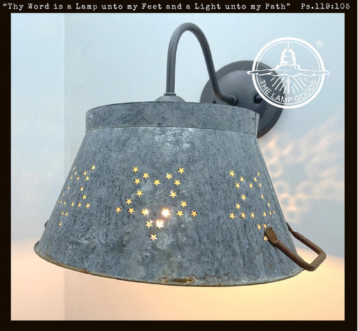 Weathered Farmhouse Star Wall Sconce - Sweatfully