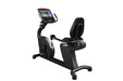 Commercial Recumbent Bike - Touch Screen - Muscle D Fitness - Adjustable Seated Cardio - Sweatfully
