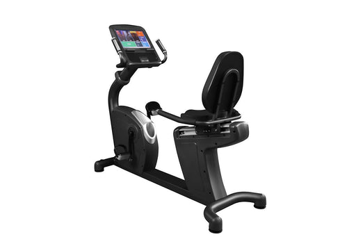 Commercial Recumbent Bike - Touch Screen - Muscle D Fitness - Adjustable Seated Cardio - Sweatfully