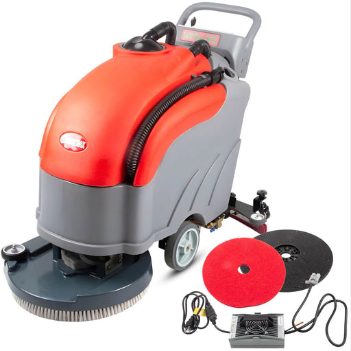 SM560 22“ Walk-Behind Floor Scrubber Dryer Machine – Industrial-Grade Cleaning Efficiency - Sweatfully