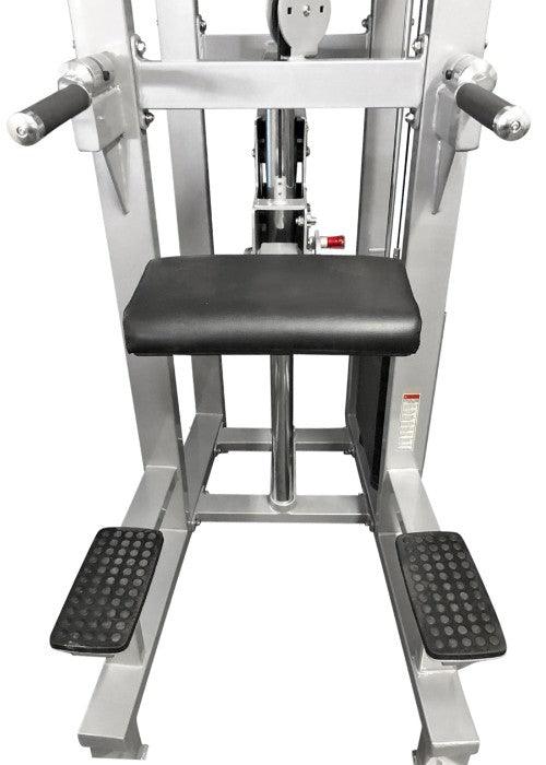 Dual Function Assisted Chin-Dip Combo - Muscle D Fitness - Adjustable - Plate Selectorized - Sweatfully