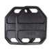 Weight Vest Plate Pair - 11lb/5kg For Vest Black - Sweatfully