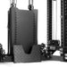 Power Rack with Dual Cable Stack & Accessories - Vanta Series - Sweatfully