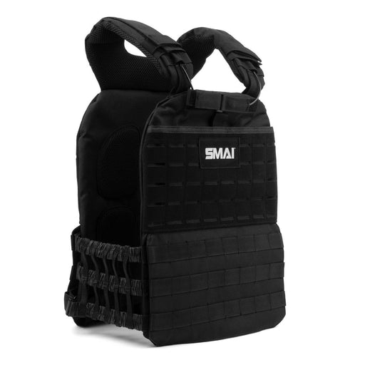 Weighted Vest Adjustable + Pair 5.5lbs/2.5kg +  Pair 11lbs/5kg + Pair 16.5lbs/7.5kg Plates - Sweatfully