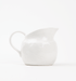Ellian White Stoneware Pitcher - Sweatfully