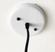 Large White Enamel Farmhouse Pendant Light - Sweatfully