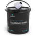 Wipex 400 Yoga Mat Wipes | Natural | Plant-based | For Fitness & Yoga Gear, Chiropractic, Massage Tables - Sweatfully