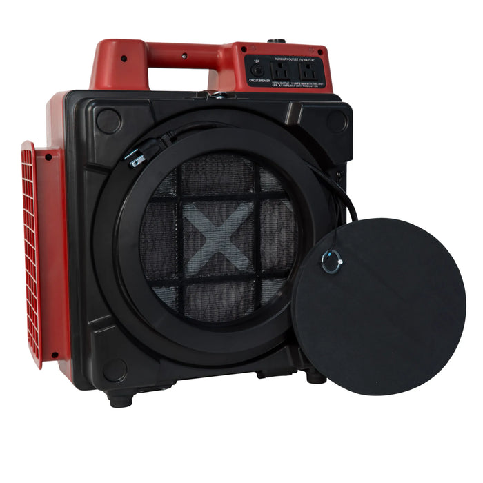 XPOWER X-2480A Professional 3-Stage HEPA Mini Air Scrubber - Sweatfully