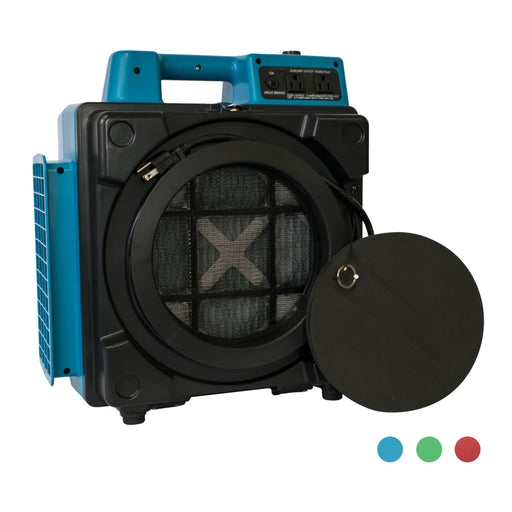 XPOWER X-2480A Professional 3-Stage HEPA Mini Air Scrubber - Sweatfully