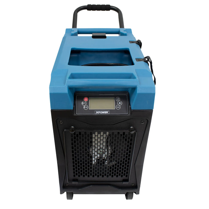 XPOWER XD-85L2 Commercial LGR Dehumidifier – Auto Pump, Drain Hose, Portable Water Damage Restoration - Sweatfully