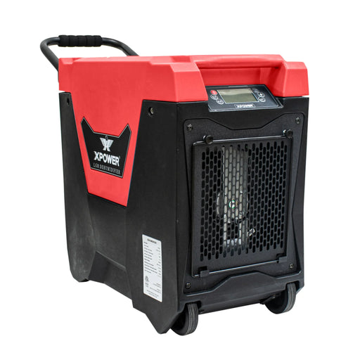 XPOWER XD-85L2 Commercial LGR Dehumidifier – Auto Pump, Drain Hose, Portable Water Damage Restoration - Sweatfully