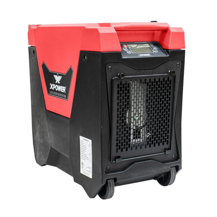 XPOWER XD-85L2 Commercial LGR Dehumidifier – Auto Pump, Drain Hose, Portable Water Damage Restoration - Sweatfully