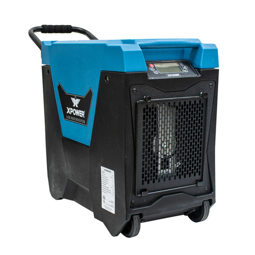 XPOWER XD-85L2 Commercial LGR Dehumidifier – Auto Pump, Drain Hose, Portable Water Damage Restoration - Sweatfully