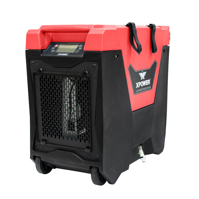 XPOWER XD-85L2 Commercial LGR Dehumidifier – Auto Pump, Drain Hose, Portable Water Damage Restoration - Sweatfully