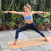Extra Long Cork Lightweight Yoga Mat "The Robin" - Sweatfully