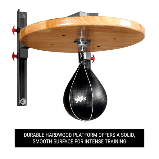 XMARK Professional Speed Bag Platform with Chain Swivel for MMA and Boxing XM-2811 - Sweatfully