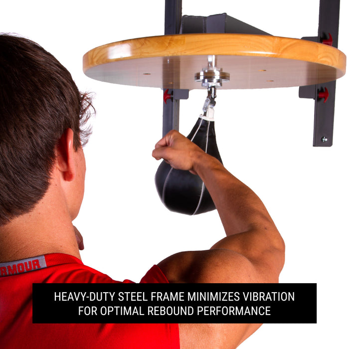XMARK Professional Speed Bag Platform with Chain Swivel for MMA and Boxing XM-2811 - Sweatfully