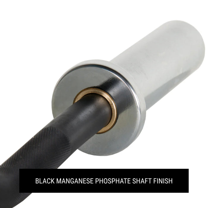 XMARK EZ Curl Bar 28 mm Grip – Fits Olympic Weights XM-3675-BLACK - Sweatfully