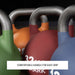 XMARK Competition Kettlebells (KG) Singles, 8 kg to 32 kg XM-3341-KG-8 - Sweatfully