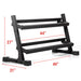 XMARK 2-Tier Dumbbell Rack XM-4455-BLACK - Sweatfully