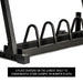 XMARK All-In-One Storage Solution, Dumbbells, Weight Plates and Barbells XM-4467.1-BLACK - Sweatfully