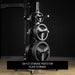 XMARK Commercial Olympic Weight Plate Tree on Castors with Dual Bar Holders XM-9055 - Sweatfully