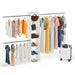 Closet System Starter Kit with Tower and 3 Hang Rods - Sweatfully