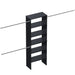 Closet System Starter Kit with Tower and 3 Hang Rods - Sweatfully