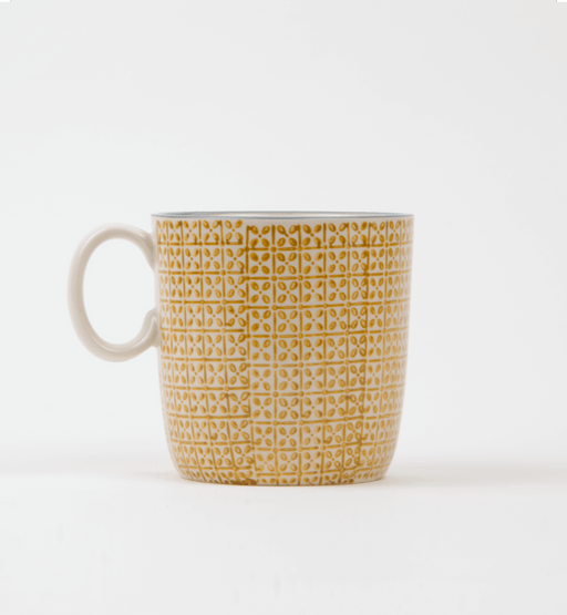 Summer Day Mug - Yellow Square - Sweatfully