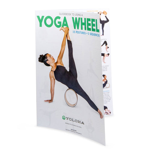 Yoga Wheel Guide Book - Sweatfully
