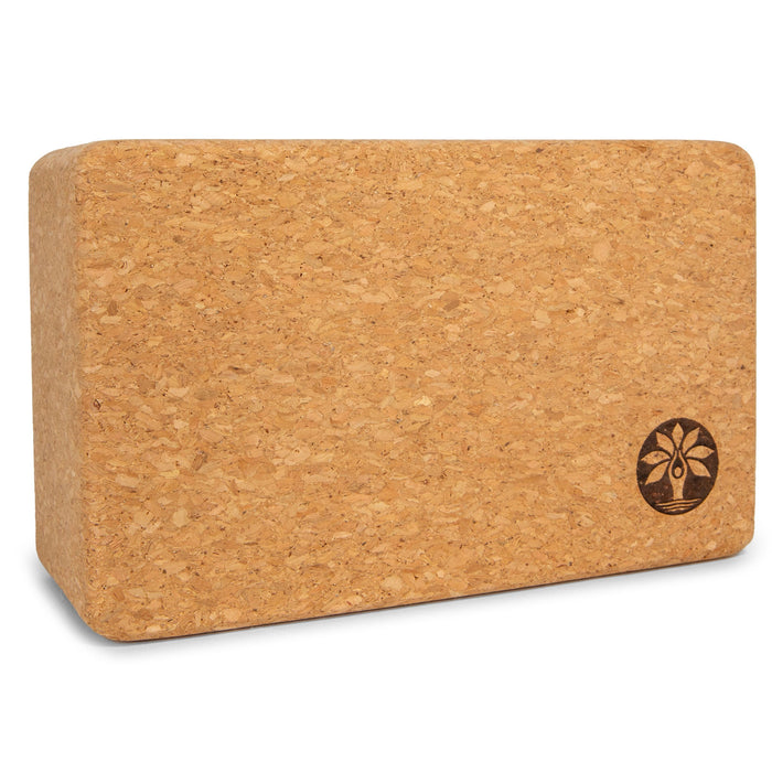 Blossom Cork Yoga Block - Sweatfully