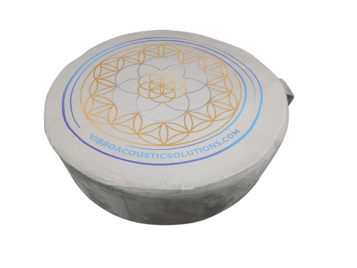 Vibroacoustic Therapy Zafu Meditation Cushion bundle with custom amplifier - Sweatfully