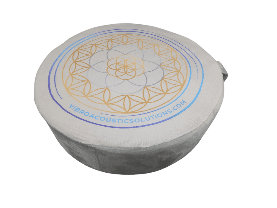 Vibroacoustic Therapy Zafu Meditation Cushion bundle with custom amplifier - Sweatfully