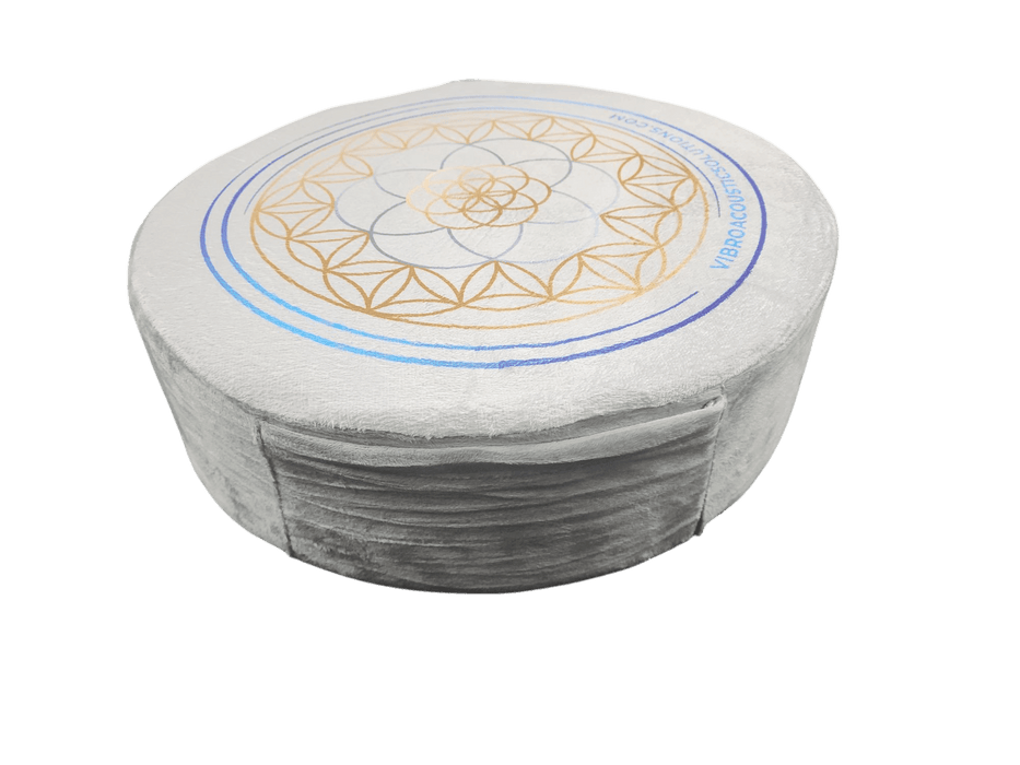 Vibroacoustic Therapy Zafu Meditation Cushion bundle with custom amplifier - Sweatfully
